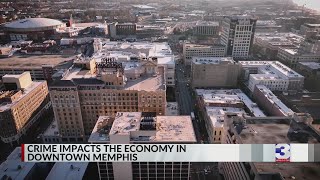 ‘There won’t be a city left’ Downtown crime’s impact on the Memphis economy [upl. by Aratihc]