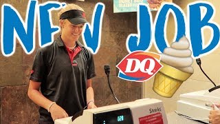 A DAY IN THE LIFE OF A DAIRY QUEEN EMPLOYEE [upl. by Hartwell]