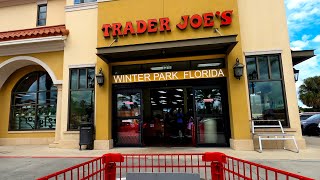 Shopping at Trader Joes in Winter Park Florida [upl. by Uase]