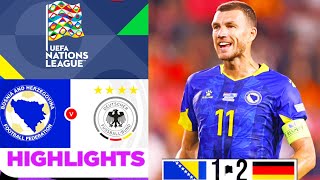 Bosnien  Deutschland 12 Höhepunkte  Nations League 2024  Bosna i Hercegovina vs Njemačka [upl. by Erwin]