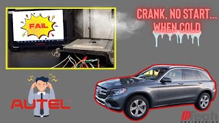 2018 Benz GLC 300 Crank NO Start When Cold Diagnosis [upl. by Elpmet]