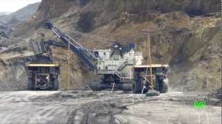 Bucyrus 495HR Minning Shovel [upl. by Eupheemia465]