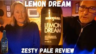 Lemon Dream Zesty Pale Review Salopian Brewery [upl. by Osithe994]