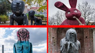 The Worlds STRANGEST and SCARIEST Statues 2 [upl. by Croom]