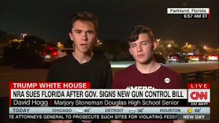 David Hogg Gun Ownership Should be quotPrivilege Not a Rightquot [upl. by Alabaster]