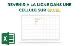 Retour à la ligne sur Excel 📝 [upl. by Truda]