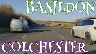 Basildon SS14 to Colchester CO1 260124 [upl. by Edniya]