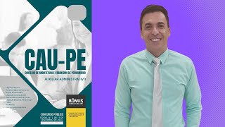 Apostila Concurso CAU PE  Conselho de Arquitetura e Urbanismo de Pernambuco Auxiliar Administrativo [upl. by Norse]