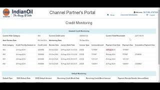 Petrol Pump Dealer Credit Facility Monitoring ఇండియన్ ఆయిల్  డీలర్ క్రెడిట్ ఫెసిలిటీ మానిటరింగ్ [upl. by Zeph]