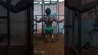 Lats 💪 wider back backdaybackexcercise bodybuilding motivation backbodyworkout KingRey254 [upl. by Ynamad]