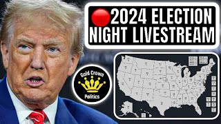 2024 Election Night Livestream Coverage  Gold Crown Politics [upl. by Niuqaoj]