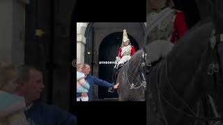 3x Heartwarming Moments of When Kings Guards Break Character For The Public kingsguard tourist [upl. by Jelsma]