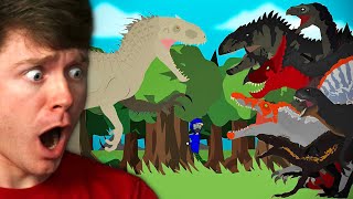 Reacting to INDOMINUS REX vs APEX DINOSAURS [upl. by Bourque]