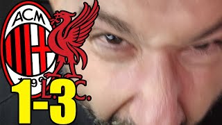 RIMBORSATE I TIFOSI SIETE UN FILM HORROR INDECENTI  MILANLIVERPOOL 13 Champions League [upl. by Pansir]