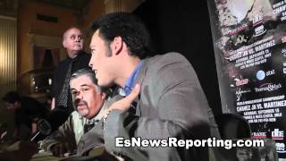 Julio Chavez Jr  I grew up in a broken home my dad was a drug addict [upl. by Pol]