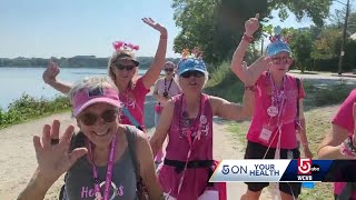 Bostons Susan G Komen 3day walk underway [upl. by Aneda]