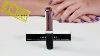 MARC JACOBS BEAUTY 💋 Enamored Hydrating Lip Gloss Stick Review and Swatches [upl. by Biggs]