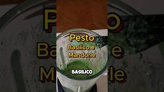 🌱 Pesto basilico e mandorle pestodibasilico basilicofresco mandorle ricettafacile cucinaeco [upl. by Bloomer]