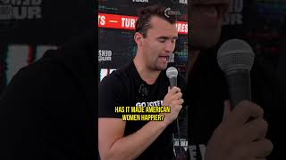 Charlie Kirk Exposes Why Women Are So Miserable and Angry [upl. by Kalin]