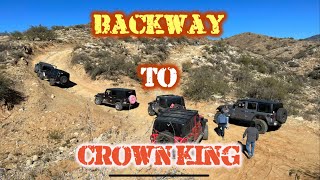 OffRoad Backway to Crown King AZ [upl. by Irrab]