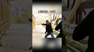 shorts Tonfa vs Stick fight scene martialarts [upl. by Niatsirt676]