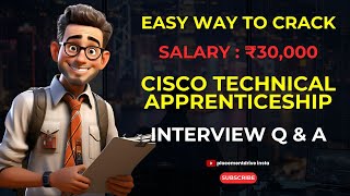 CISCO Technical Apprenticeship Latest Interview Experience  Software Engineer Trainee [upl. by Sutherlan]