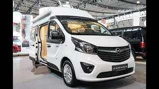 GlobeTraveller Rookie XL Erstaufführung des Campers auf der Basis des Opel Vivaro [upl. by Latrell]