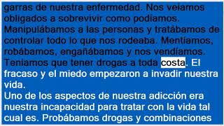 Narcóticos Anónimos  Texto Básico [upl. by Asilam]