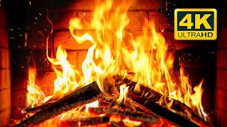 🔥 Cozy Fireplace 4K 12 HOURS Fireplace with Crackling Fire Sounds Crackling Fireplace 4K [upl. by Gokey773]