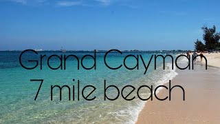 🚢 Carnival SunriseGrand Cayman 7 mile beach cruise vlog travelvlog [upl. by Ainod]