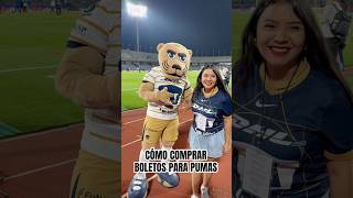 Cómo comprar boletos para partidos de Pumas ⚽️🎟️ pumasmx [upl. by Anorahs669]