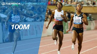 ShellyAnn FraserPryce runs 1060 in Lausanne to beat Elaine Thompson  Wanda Diamond League [upl. by Nicolau]