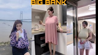 big bank challenge 2024 🍑 tiktok mashup 2024 shortvideo bigbank tiktok [upl. by Ydnahs]