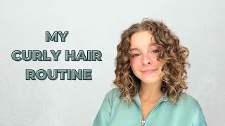 Short Curly Hair Routine [upl. by Mairem]