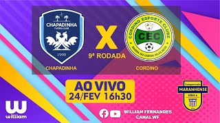 CHAPADINHA X CORDINO Campeonato Maranhense 2024 [upl. by Suriaj]