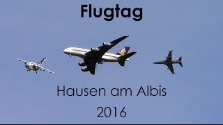 Flugtag Hausen am Albis 2016 [upl. by Farrish872]