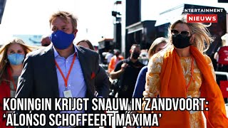 Maxima GESCHOKT door Alonsos GEDRAG Wat er gebeurde in Zandvoort [upl. by Lamb366]