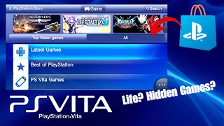 PS Vita PlayStation Store  Browsing the Store in 2024 [upl. by Springer]