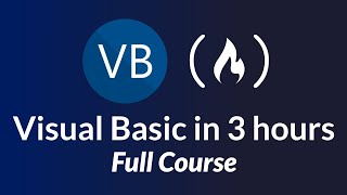 Visual Basic VBNET – Full Course for Beginners [upl. by Bibah]