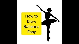 How to draw ballerina [upl. by Ennoira]