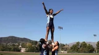 What Is Basic Stunting Technique  Cheerleading [upl. by Aleekat]