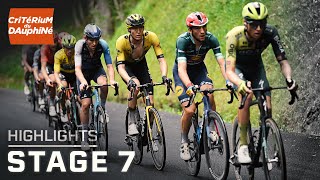 Critérium du Dauphiné 2024 Stage 7  EXTENDED HIGHLIGHTS  682024  Cycling on NBC Sports [upl. by Duky]