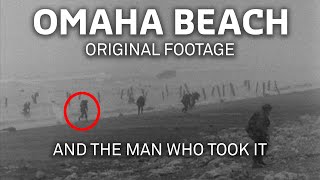 Omaha Beach  The DDay Cameraman Who Filmed Assault Waves on June 6 1944  WWII Then amp Now [upl. by Dwight494]