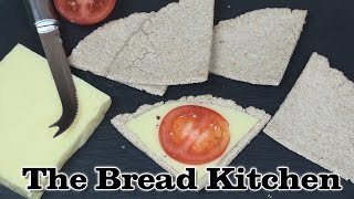 Homemade Scottish Oatcakes Recipe in The Bread Kitchen [upl. by Ellerad584]