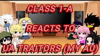 Class 1A Reacts to traitors REMAKE PT 1 [upl. by Cornwell]