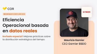 Webinar exclusivo junto a Mauricio CEO de GARNIER BBDO [upl. by Kannan386]