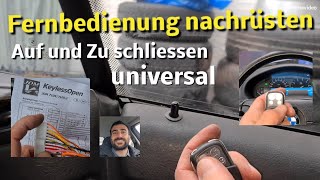 Funkfernbedienung nachrüsten FFB Zentralverriegelung  am e36 [upl. by Addam]