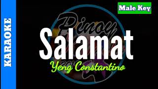 Salamat by Yeng Constanino  Karaoke  Male Key [upl. by Htaras]