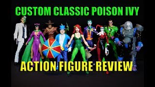 Batman Custom DC Multiverse Classic Poison Ivy Action Figure Review [upl. by Anavlis875]