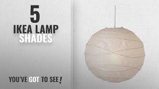 Top 10 Ikea Lamp Shades 2018  Ikea 70103410 Regolit Pendant Lamp Shade White [upl. by Xeno]